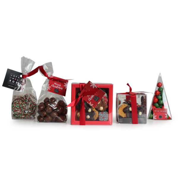 Chocolade assortiment Rood